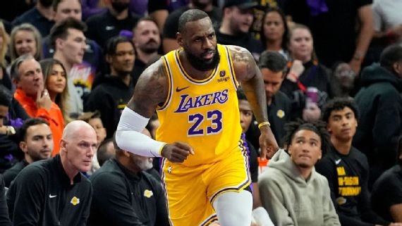 LeBron James Casts Doubt on Sunday's Clash Against Trail Blazers Due to Calf Contusion