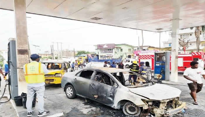 Gas Explosion at Lagos Filling Station Causes Extensive Damage and Injuries