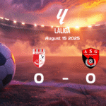 ES Tunis and US Monastirienne Draw 1-1 in Ligue 1 Clash on August 15, 2025