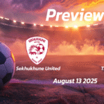 Magesi vs Stellenbosch: Preview – Team News, Line-ups, Prediction and Tips | August 13 17:30 (GMT)