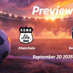 El Bayadh vs CR Belouizdad: Preview – Team News, Line-ups, Prediction and Tips | September 20 15:00 (GMT)