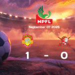 Remo Stars edge out Warri Wolves with a 1-0 victory in NPFL clash on September 7, 2025