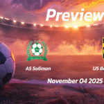 JS Kairouanaise vs AS Gabes: Preview – Team News, Line-ups, Prediction and Tips | November 04 13:30 (GMT)