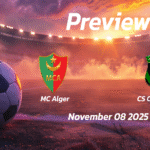 MC Oran vs ES Setif: Preview – Team News, Line-ups, Prediction and Tips | November 08 18:00 (GMT)
